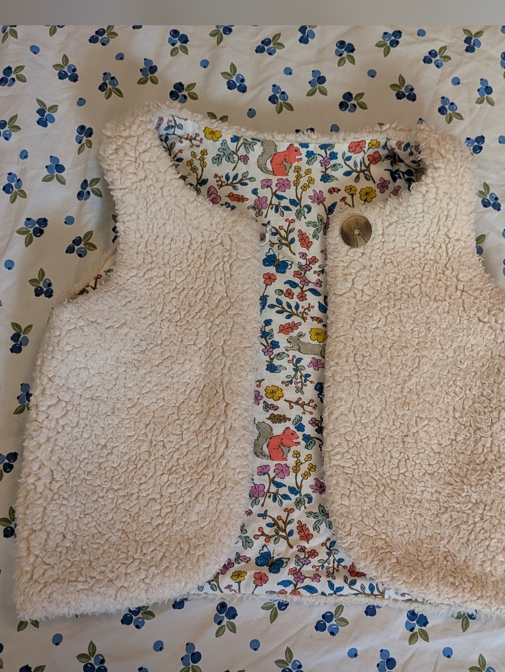 Mini Boden Reversible Vest